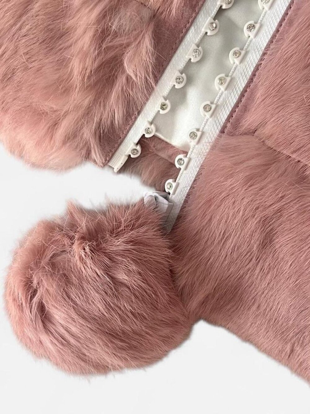 Pink Fur Jacket - Picture 5 of 7